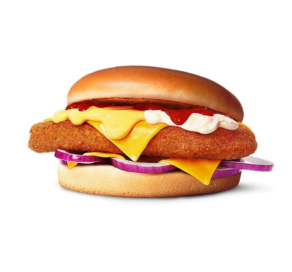 DeliVery Cheezy Kurczak Burger